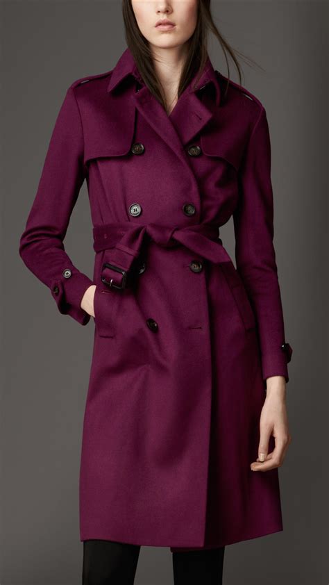 purple burberry trench coat|Burberry trench coats damen.